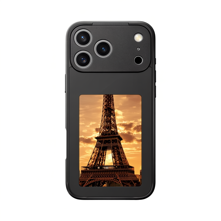 NFC Handyhülle mit E-Ink Display für iPhone