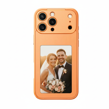 NFC Handyhülle mit E-Ink Display für iPhone