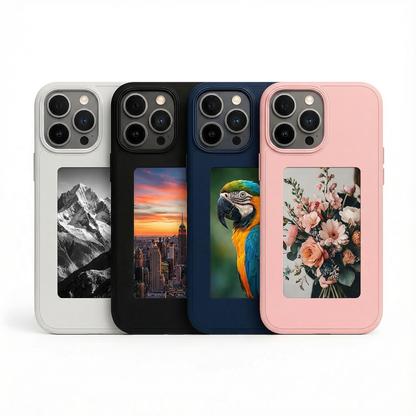 NFC Handyhülle mit E-Ink Display für iPhone