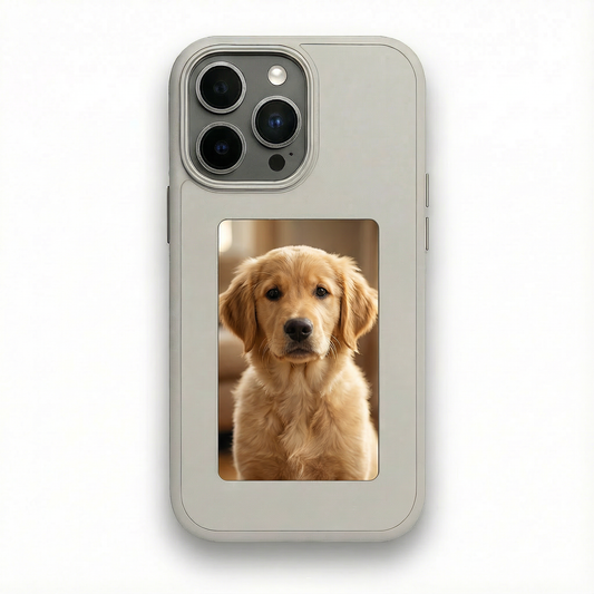 NFC Handyhülle mit E-Ink Display für iPhone